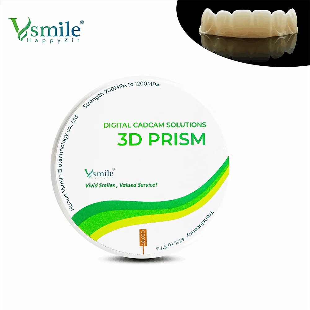SMILE.THページ Dental Zirconia White Blank, Dental Zirconia Preshaded Blank